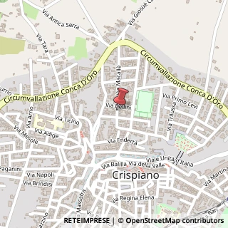 Mappa Via Macall?, 100, 74012 Crispiano, Taranto (Puglia)
