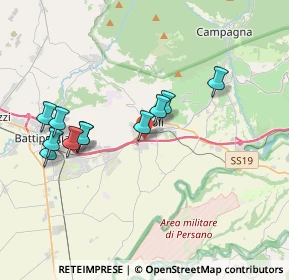 Mappa Via Vito Santimone, 84025 Eboli SA, Italia (3.89364)