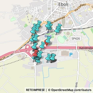 Mappa Via Vito Santimone, 84025 Eboli SA, Italia (0.38929)