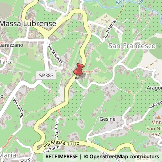 Mappa Via Massimo D'Azeglio, 42, 80061 Massa Lubrense, Napoli (Campania)