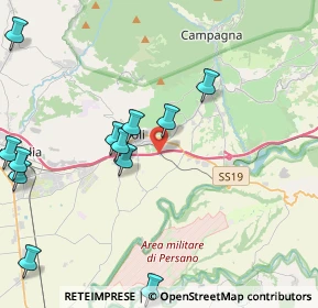 Mappa E45, 84025 Eboli SA, Italia (5.39667)