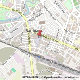 Mappa Via Italia, 12, 84091 Battipaglia, Salerno (Campania)