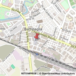 Mappa Via Italia, 4, 84091 Battipaglia, Salerno (Campania)