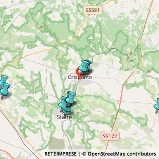 Mappa Via Redipuglia, 74012 Crispiano TA, Italia (4.61429)