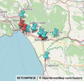Mappa Via Brodolini, 84091 Battipaglia SA, Italia (11.725)