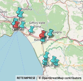 Mappa Via Brodolini, 84091 Battipaglia SA, Italia (16.58389)