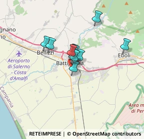 Mappa Via Brodolini, 84091 Battipaglia SA, Italia (2.29)