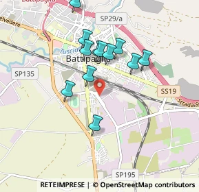 Mappa Via Brodolini, 84091 Battipaglia SA, Italia (0.86)