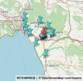 Mappa SS 18 delle Calabrie, 84091 Battipaglia SA, Italia (8.2725)