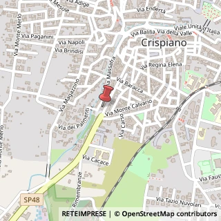 Mappa Corso Umberto I, 254, 74012 Crispiano, Taranto (Puglia)
