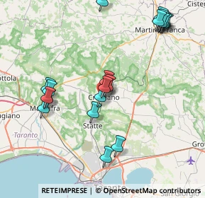 Mappa Via Monte Grappa, 74012 Crispiano TA, Italia (9.5835)