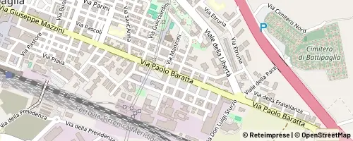 Mappa Battipaglia