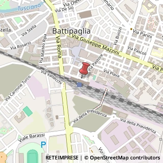 Mappa Piazza farina 1, 84091 Battipaglia, Salerno (Campania)