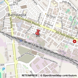 Mappa Via Plava, 30, 84091 Battipaglia, Salerno (Campania)