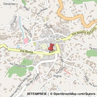 Mappa Via Reola, 2, 80061 Massa Lubrense, Napoli (Campania)