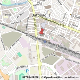 Mappa Via Italia, 54, 84091 Battipaglia, Salerno (Campania)