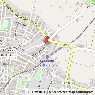Mappa Via Martina Franca, 68, 74012 Crispiano, Taranto (Puglia)