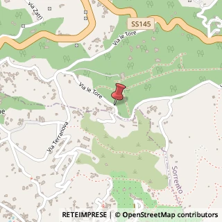 Mappa Via Nuova le Tore, 80067 Sorrento NA, Italia, 80067 Sorrento, Napoli (Campania)