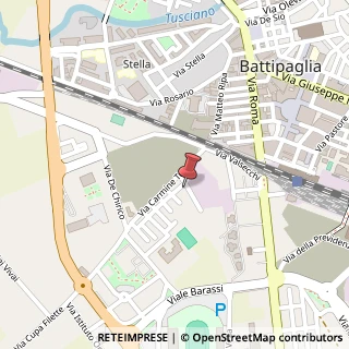 Mappa Via Mantegna, 6, 84091 Battipaglia, Salerno (Campania)