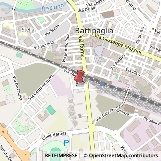 Mappa Via Rosa Jemma, 84091 Battipaglia, Salerno (Campania)