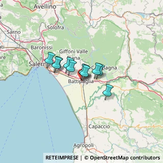 Mappa Piazza de Curtis, 84091 Battipaglia SA, Italia (7.74818)