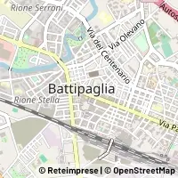 Hartă Battipaglia