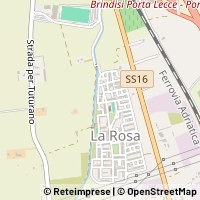 Mapa Brindisi