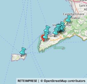 Mappa Via Padre Rocco, 80061 Massa Lubrense NA, Italia (6.24818)