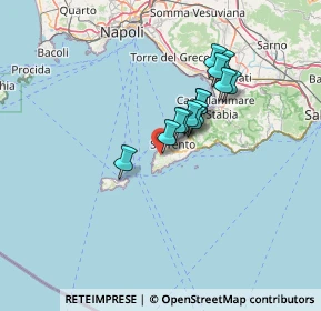 Mappa Via Padre Rocco, 80061 Massa Lubrense NA, Italia (10.53643)