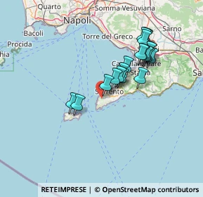 Mappa Via Padre Rocco, 80061 Massa Lubrense NA, Italia (13.609)