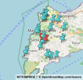 Mappa Via Padre Rocco, 80061 Massa Lubrense NA, Italia (1.6335)