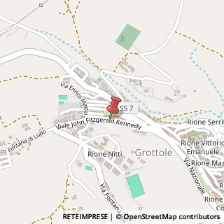 Mappa Viale kennedy 126, 75010 Grottole, Matera (Basilicata)