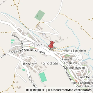 Mappa Via Nazionale, 52, 75010 Grottole, Matera (Basilicata)