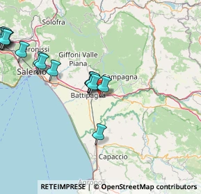 Mappa A3 Napoli - Reggio Calabria, 84025 Battipaglia SA, Italia (20.56067)