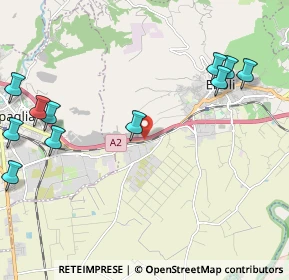 Mappa A3 Napoli - Reggio Calabria, 84025 Battipaglia SA, Italia (2.94636)