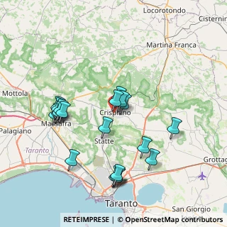 Mappa Corso Umberto I, 74012 Crispiano TA, Italia (8.281)