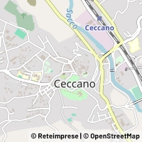 خريطة Ceccano