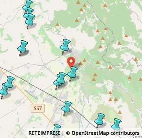 Mappa Via delle Querce, 04013 Sermoneta LT, Italia (6.8905)