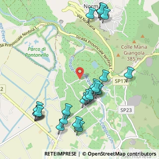 Mappa Via delle Querce, 04013 Sermoneta LT, Italia (1.32692)