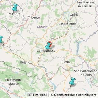 Mappa Via Colle Dell'orso, 86100 Campobasso (59.646666666667)