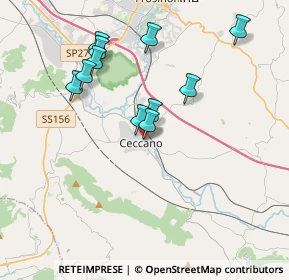 Mappa Via Principe Umberto, 03023 Ceccano FR, Italia (3.71455)