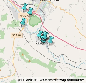 Mappa Via Principe Umberto, 03023 Ceccano FR, Italia (2.61091)