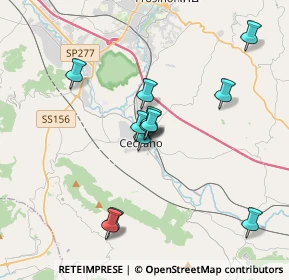 Mappa Via Principe Umberto, 03023 Ceccano FR, Italia (3.4125)