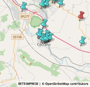 Mappa Via Principe Umberto, 03023 Ceccano FR, Italia (4.2825)