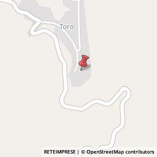 Mappa Via di Sotto,  48, 86018 Toro, Campobasso (Molise)