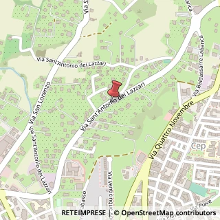 Mappa Via Sant'Antonio dei Lazzari, 15, 86100 Campobasso, Campobasso (Molise)