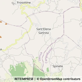 Mappa Sant'Elena Sannita