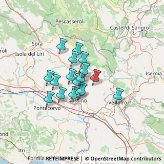 Mappa Via Cese, 03049 Sant'Elia Fiumerapido FR, Italia (9.94588)