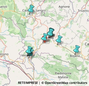 Mappa LOC. PIANA SAN VITO SN, 86070 Sant'Agapito IS, Italia (11.9375)