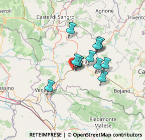 Mappa LOC. PIANA SAN VITO SN, 86070 Sant'Agapito IS, Italia (10.09333)